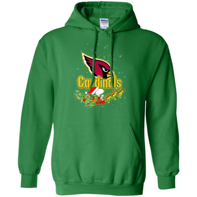 Snoopy Christmas Arizona Cardinals T Shirts
