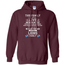 We Are A Detroit Lions Family T Shirt