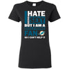 I Hate Being Sexy But I Am A Miami Dolphins Fan T Shirt