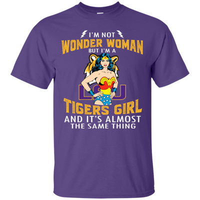 I'm Not Wonder Woman LSU Tigers T Shirts