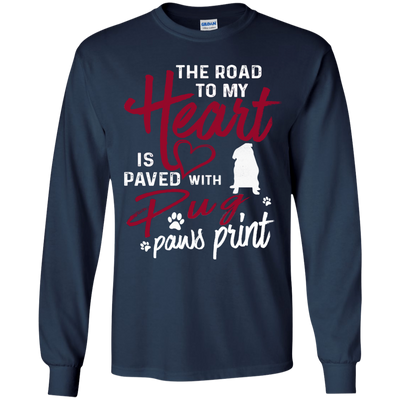 Pug - The Road To My Heart T Shirts