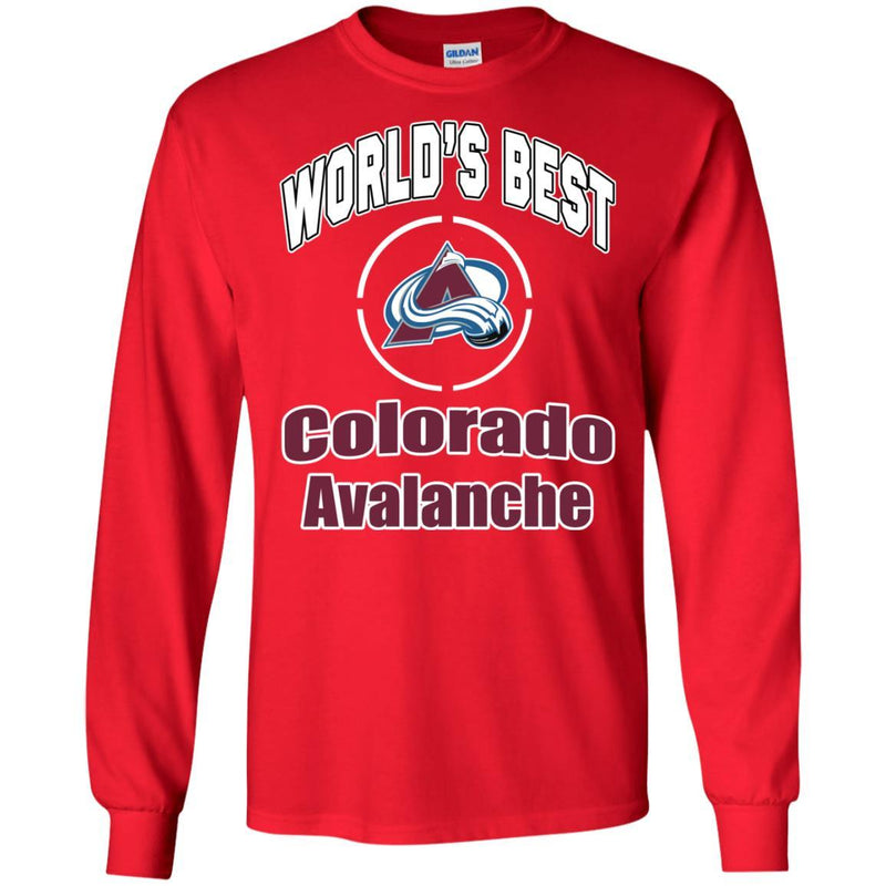 Amazing World's Best Dad Colorado Avalanche T Shirts
