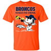 Denver Broncos Make Me Drinks T Shirt