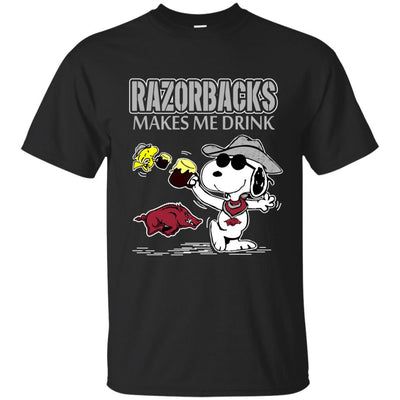 Arkansas Razorbacks Make Me Drinks T Shirt