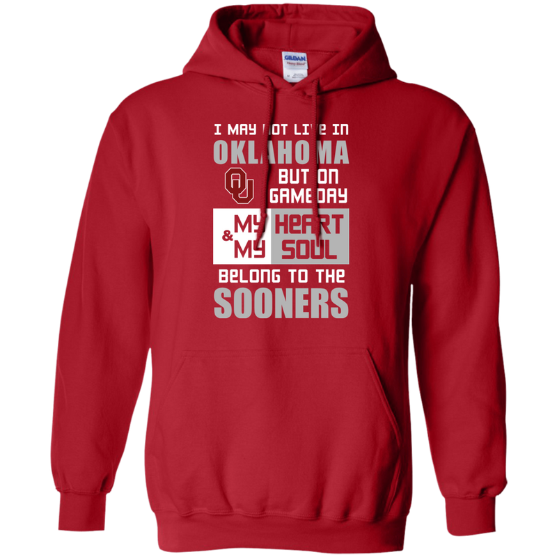 My Heart And My Soul Belong To The Oklahoma Sooners T Shirts