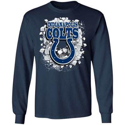 Colorful Earthquake Art Indianapolis Colts T Shirt