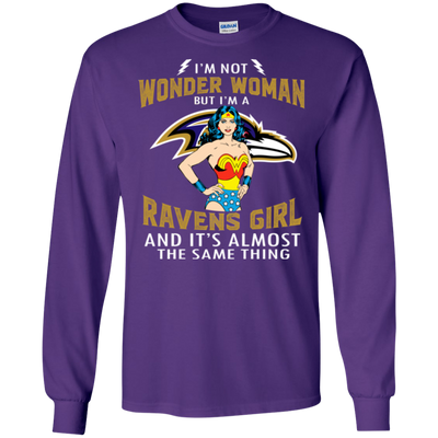 I'm Not Wonder Woman Baltimore Ravens T Shirts