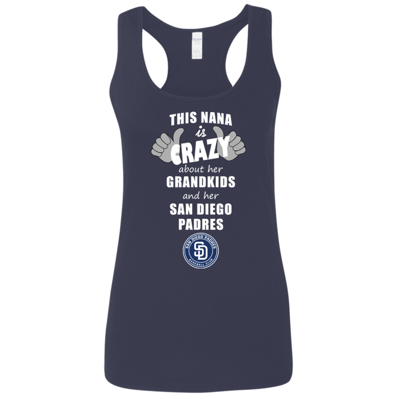 This Nana Is Crazy About Her Grandkids And Her San Diego Padres T Shirts