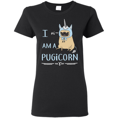 Perfect Beautiful Pug T Shirts - I Am A Pugicorn Gifts For Lovers