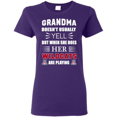 Grandma Doesn't Usually Yell Arizona Wildcats T Shirts