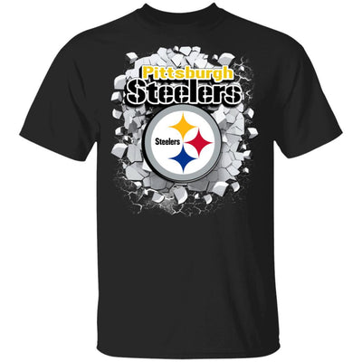 Colorful Earthquake Art Pittsburgh Steelers T Shirt