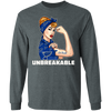 Beautiful Girl Unbreakable Go St. Louis Blues T Shirt