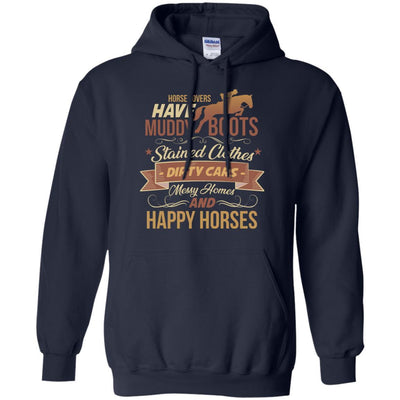 Have Muddy Boots And Happy Horses Tshirt for Equestrian Gift
