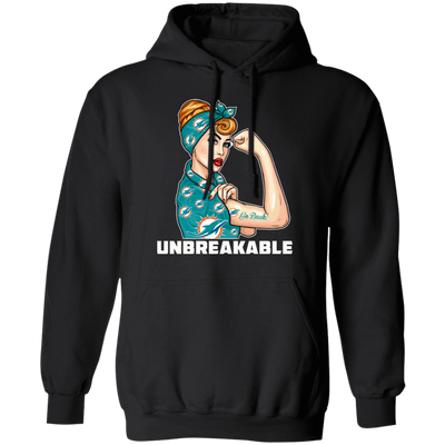 Beautiful Girl Unbreakable Go Miami Dolphins T Shirt