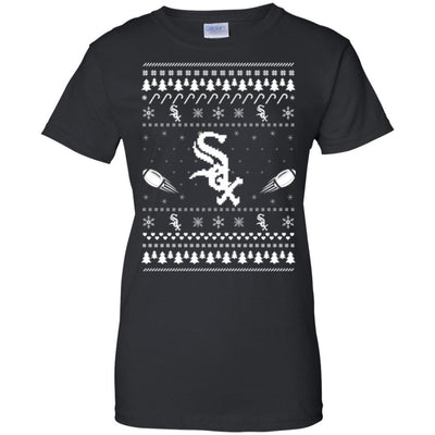 Chicago White Sox Stitch Knitting Style Ugly T Shirts WNG