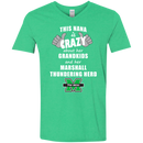 This Nana Is Crazy About Her Grandkids And Her Marshall Thundering Herd T Shirts