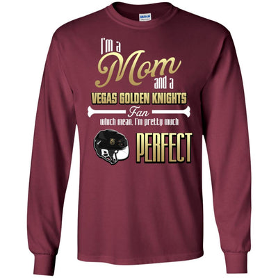 Cool Pretty Perfect Mom Fan Vegas Golden Knights T Shirt