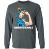 Beautiful Girl Unbreakable Go Miami Marlins T Shirt