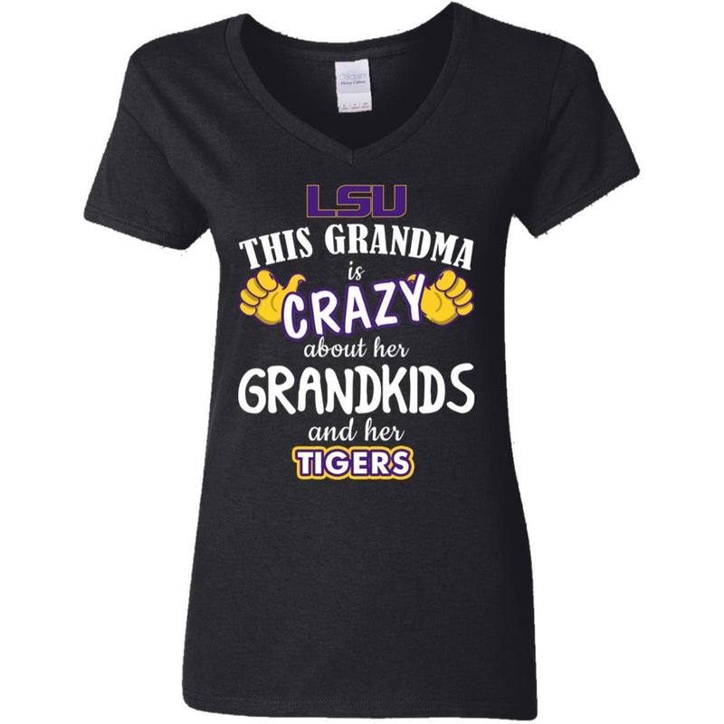 This Grandma Is Crazy About Her Grandkids And Her LSU Tigers T Shirt