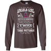 She Will Do It Twice And Take Pictures Los Angeles Angels T Shirt