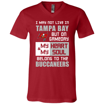 My Heart And My Soul Belong To The Tampa Bay Buccaneers T Shirts