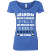 Grandma Doesn't Usually Yell Buffalo Sabres T Shirts