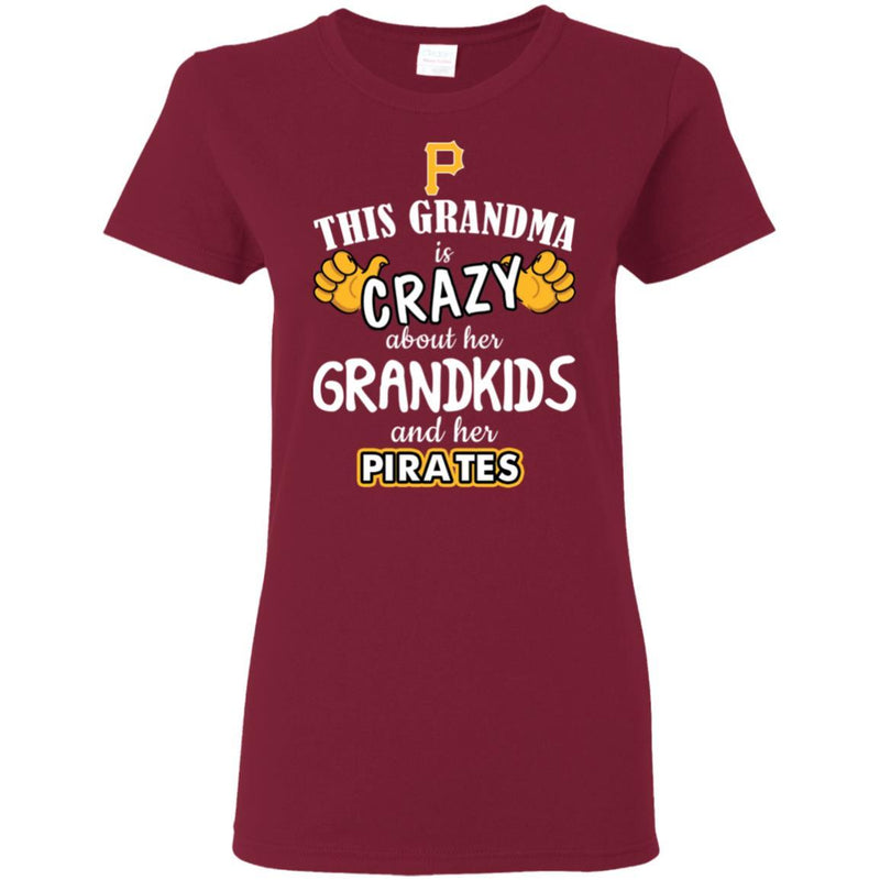 This Grandma Is Crazy About Her Grandkids And Her Pittsburgh Pirates T Shirt