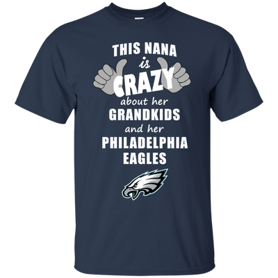 This Nana Is Crazy About Her Grandkids And Her Philadelphia Eagles T Shirts