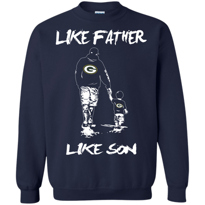 Happy Like Father Like Son Green Bay Packers T Shirts