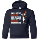 I Will Support Everywhere Chicago Bears T Shirts