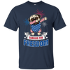 Dabbing For Freedom Pug T Shirts