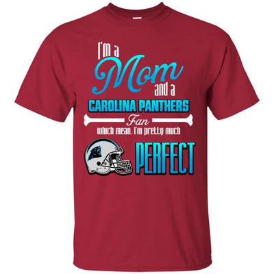 Cool Pretty Perfect Mom Fan Carolina Panthers T Shirt