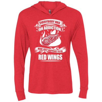 Everybody Has An Addiction Mine Just Happens To Be Detroit Red Wings T Shirt