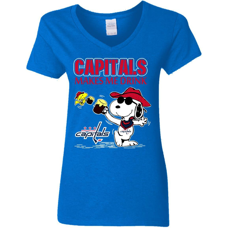 Washington Capitals Make Me Drinks T Shirt