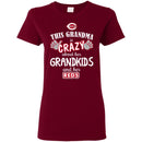 This Grandma Is Crazy About Her Grandkids And Her Cincinnati Reds T Shirt