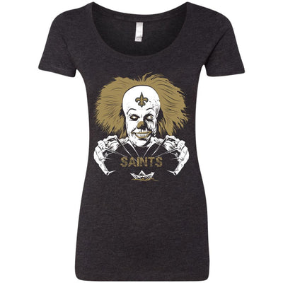 IT Horror Movies New Orleans Saints T Shirts