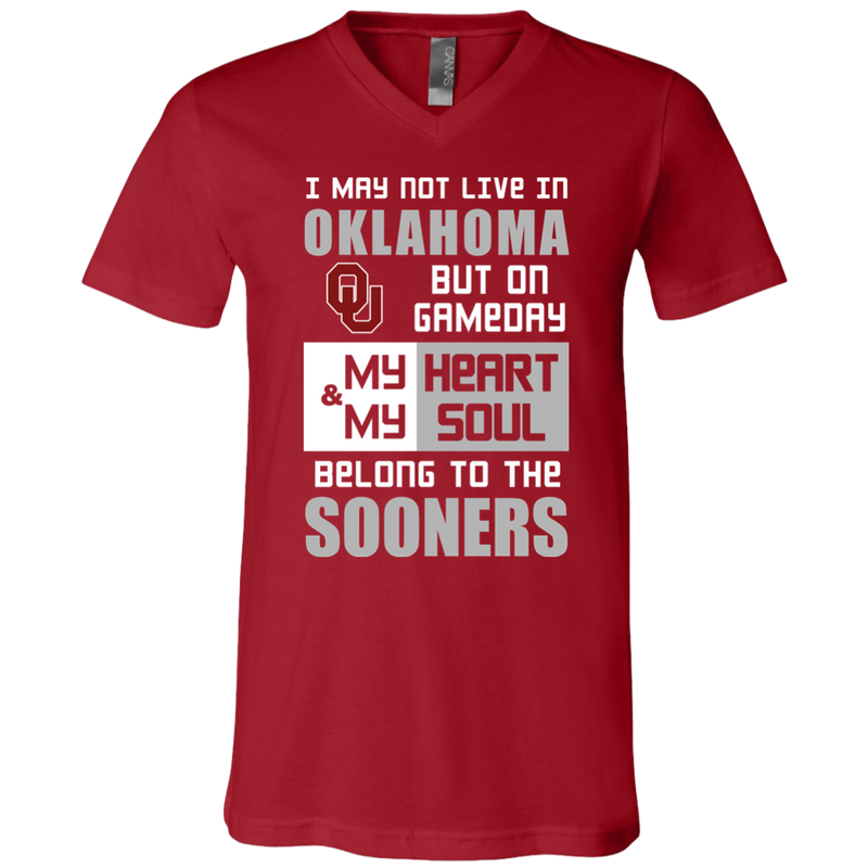 My Heart And My Soul Belong To The Oklahoma Sooners T Shirts