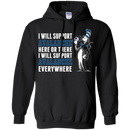 I Will Support Everywhere Colorado Avalanche T Shirts