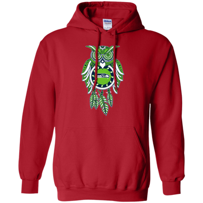 Dreamcatcher Owl Seattle Seahawks T Shirt