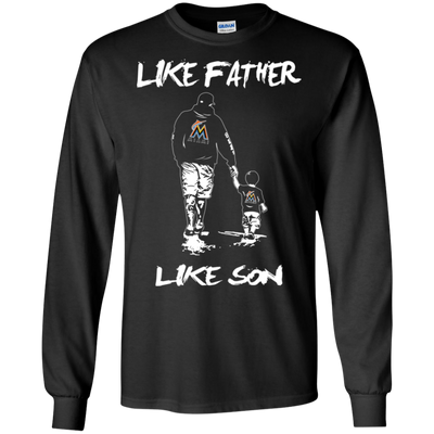 Happy Like Father Like Son Miami Marlins T Shirts