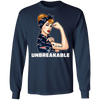 Beautiful Girl Unbreakable Go New England Patriots T Shirt