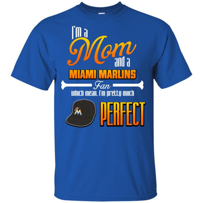 Cool Pretty Perfect Mom Fan Miami Marlins T Shirt