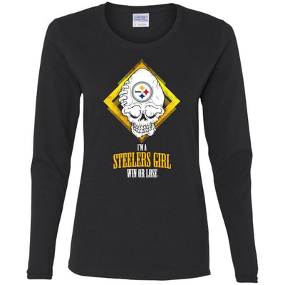 Pittsburgh Steelers Girl Win Or Lose T Shirts