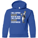 I Will Support Everywhere Los Angeles Rams T Shirts