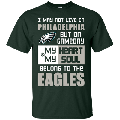 My Heart And My Soul Belong To The Philadelphia Eagles T Shirts