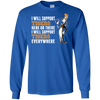 I Will Support Everywhere Memphis Tigers T Shirts