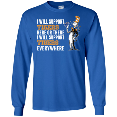 I Will Support Everywhere Memphis Tigers T Shirts