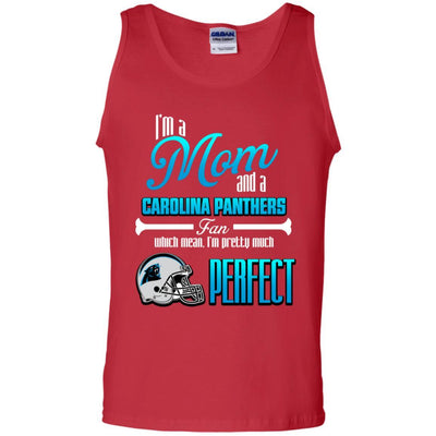 Cool Pretty Perfect Mom Fan Carolina Panthers T Shirt