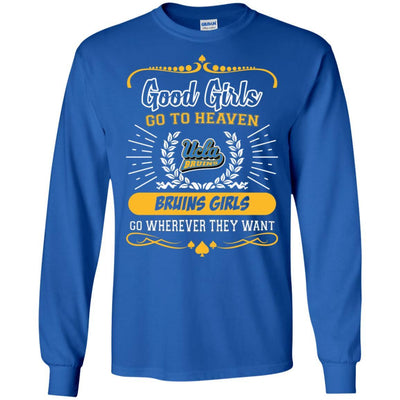 Good Girls Go To Heaven UCLA Bruins Girls T Shirts