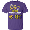 Cool Pretty Perfect Mom Fan LSU Tigers T Shirt